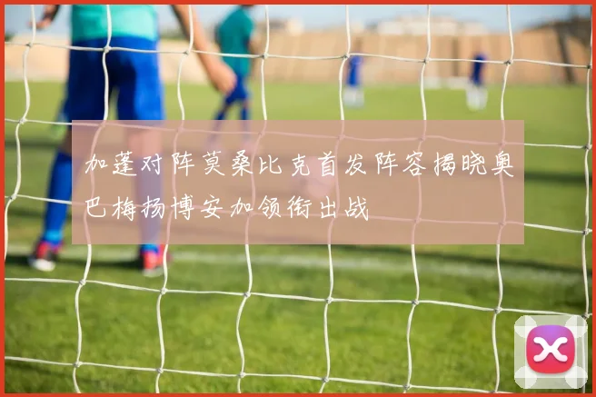 加蓬对阵莫桑比克首发阵容揭晓奥巴梅扬博安加领衔出战